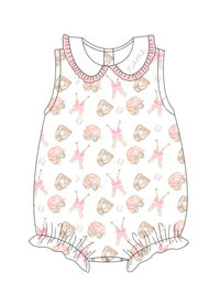 Girls Bats & Bows Bubble