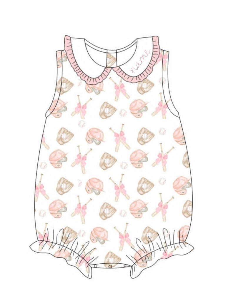 Girls Bats & Bows Bubble