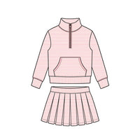 Varsity Charm Pink Skort Set - ETA NOVEMBER
