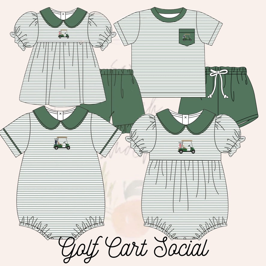 Golf Cart Social Boys Bubble - ETA FEBRUARY