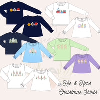 Girls Christmas Train Long Sleeved T-Shirt - ETA OCTOBER