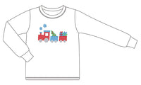 Boys Christmas Train Long Sleeved T-Shirt - ETA OCTOBER