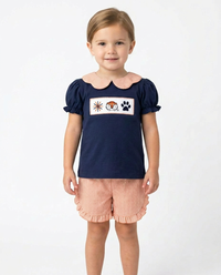 Officially Licensed Saturdays on the Plains Girls Shorts Set