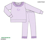 I'm Just a Girl Lilac Knit Set - NO MONO