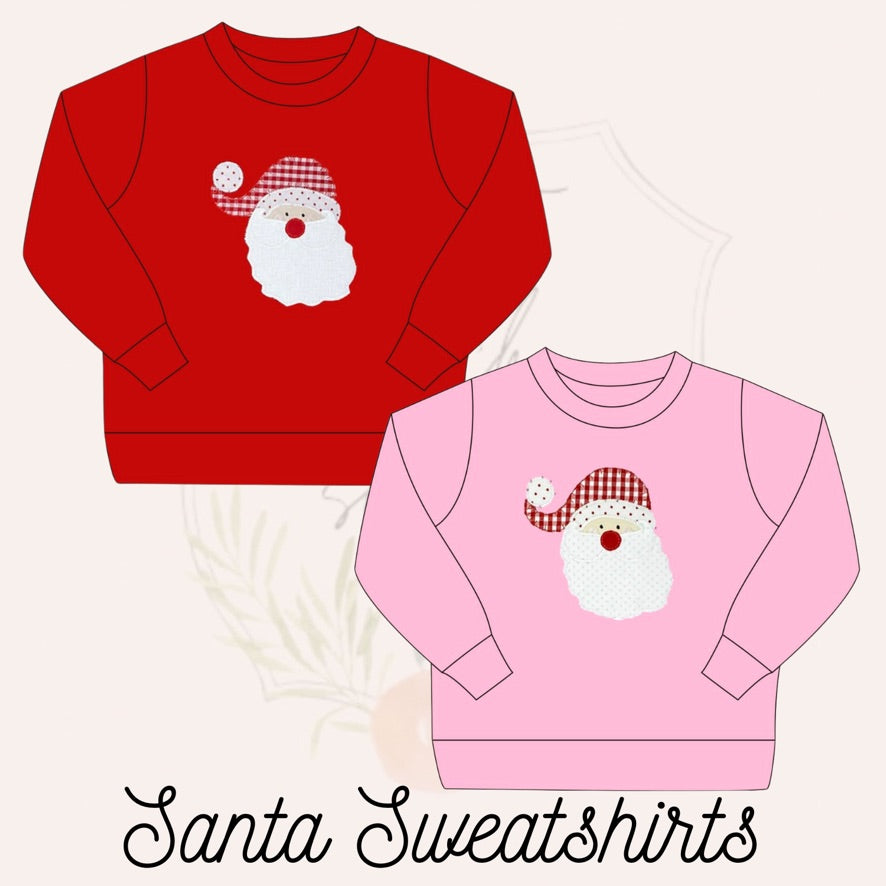 Pink Santa Sweatshirt - ETA OCTOBER