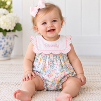 Wildflower Wishes Bubble with Monogram Option - ETA FEBRUARY