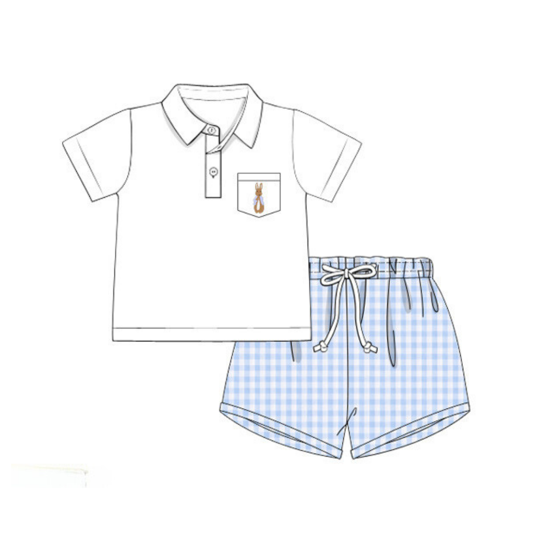 Silly Rabbit Boys Shorts Set