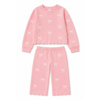 Girls Pink Little Bow Set - ETA DECEMBER