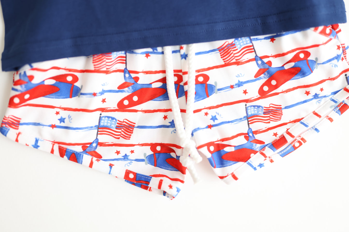 Patriotic Plane Short Set