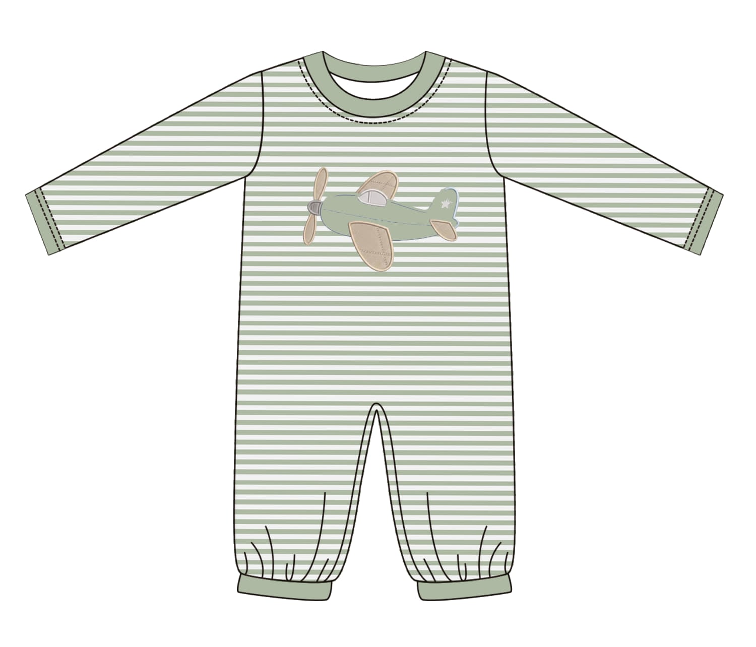 Boys Plane Romper - ETA NOVEMBER