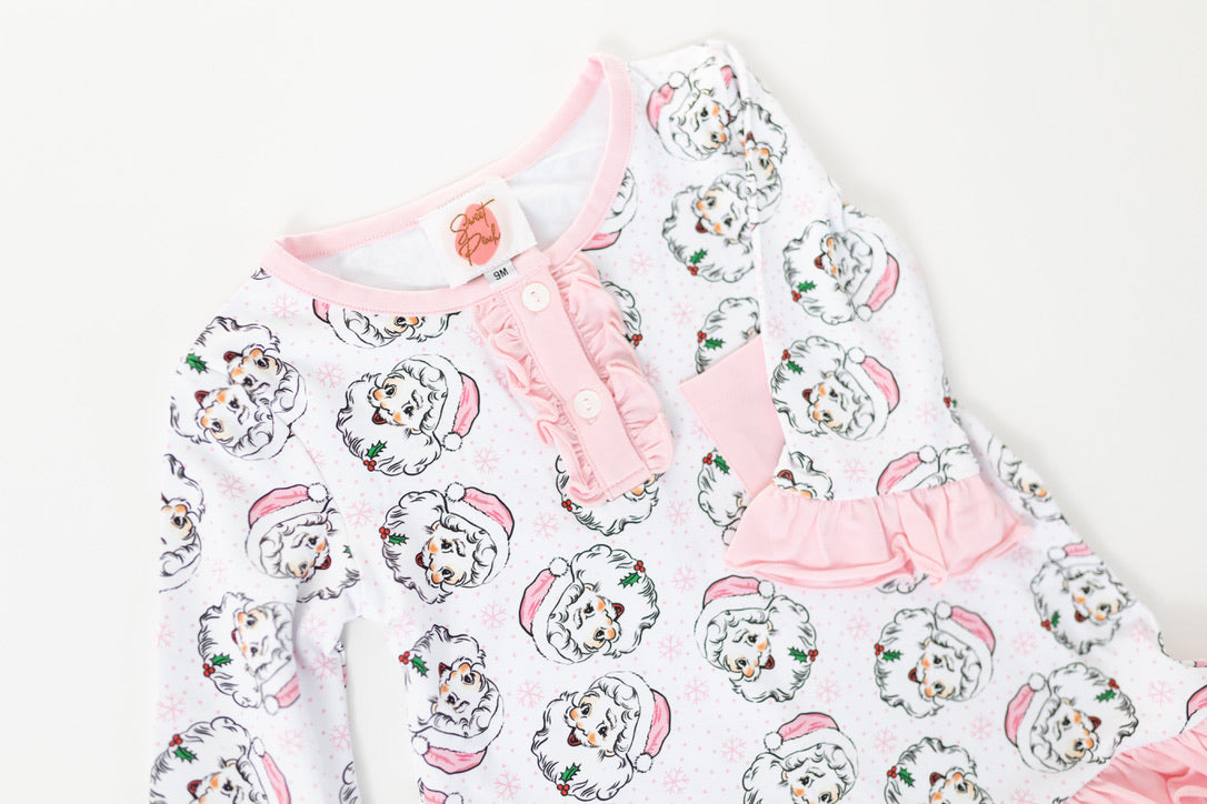 The Claus Family Pink Gown