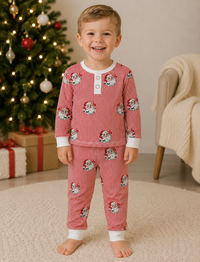 Boys Santa's Cozy Classics Loungewear Set