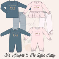 It's Alright to be Itty Bitty Boys Pant Set - ETA JANUARY