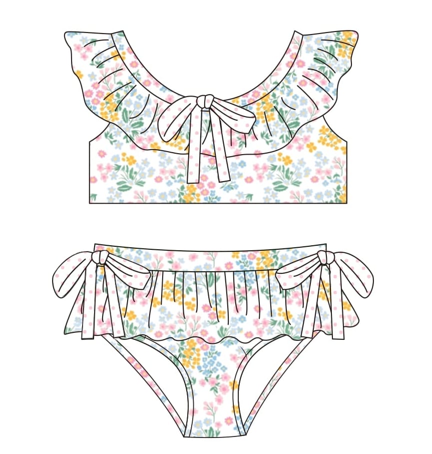Wildflower Wishes Two-Piece Swimsuit - ETA FEBRUARY