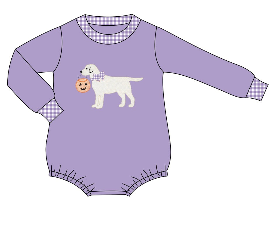 Purple Pumpkin Pups Bubble - ETA September