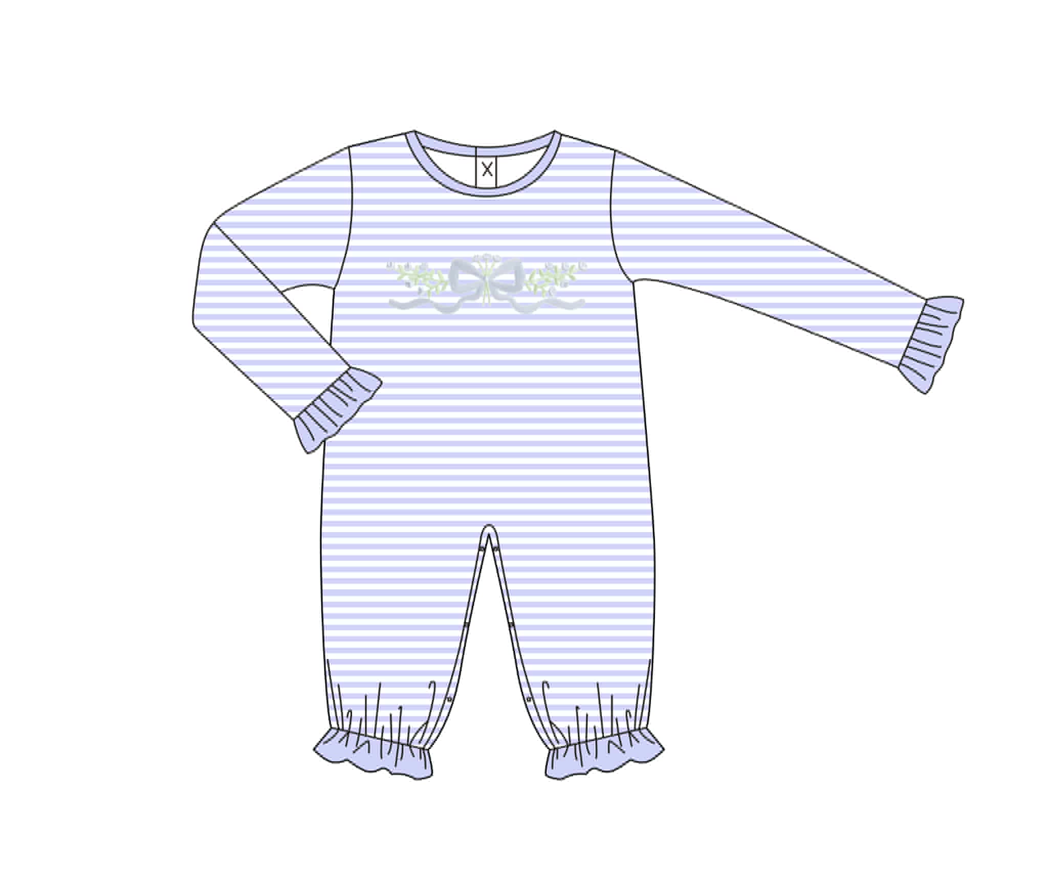 Girls Bow Romper - ETA NOVEMBER