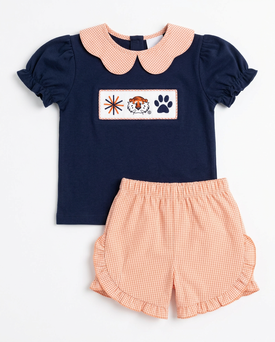Officially Licensed Saturdays on the Plains Girls Shorts Set