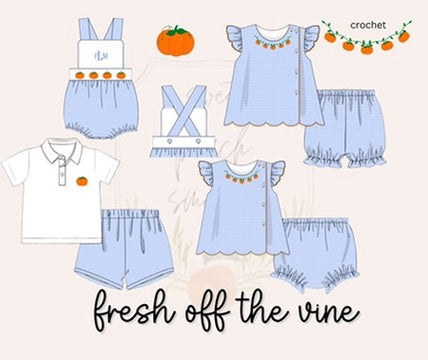 Fresh Off the Vine Girls Bloomer Set