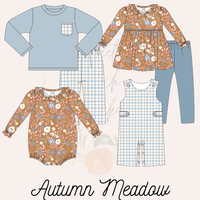 Boys Autumn Plaid Pants Set - ETA SEPTEMBER