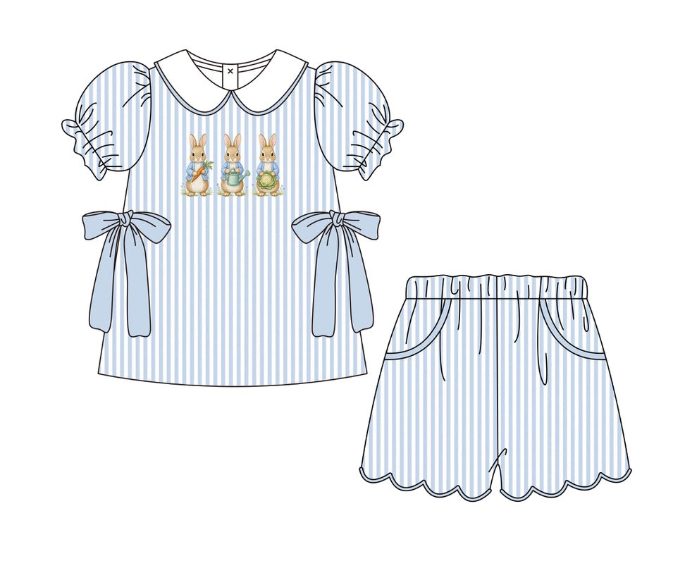 Hop Little Bunny Girls Short Set - ETA FEBRUARY