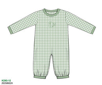 Boys Club Green Knit Romper - NO MONO