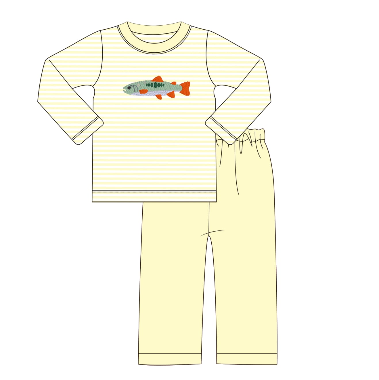 Boys Fish Pant Set - ETA NOVEMBER