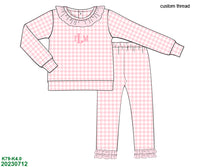 I'm Just a Girl Pink Knit Set - NO MONO