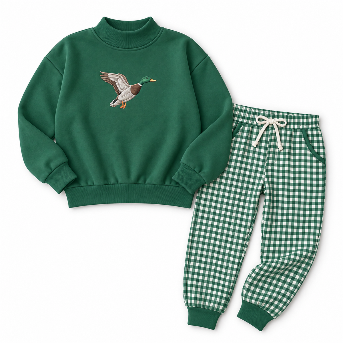 Boys Monos & Mallards Mock Neck Sweatshirts - ETA JANUARY