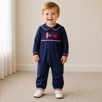 Signed With Love Boys Romper - ETA JANUARY