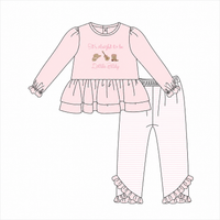 It's Alright to be Itty Bitty Girls Pant Set - ETA JANUARY