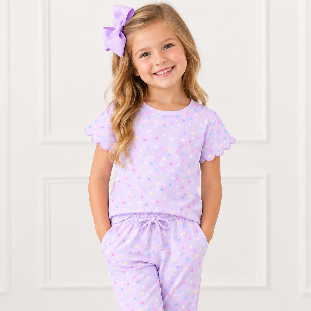 Spring Sprinkles Set in Lavender Floral (D) - ETA MARCH