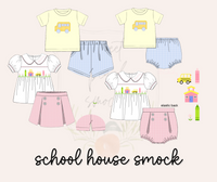 School House Smock Boys Shorts Set