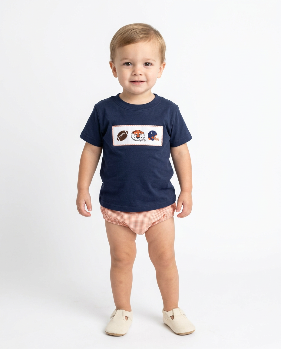 Officially Licensed Saturdays on the Plains Boys Bloomer Set