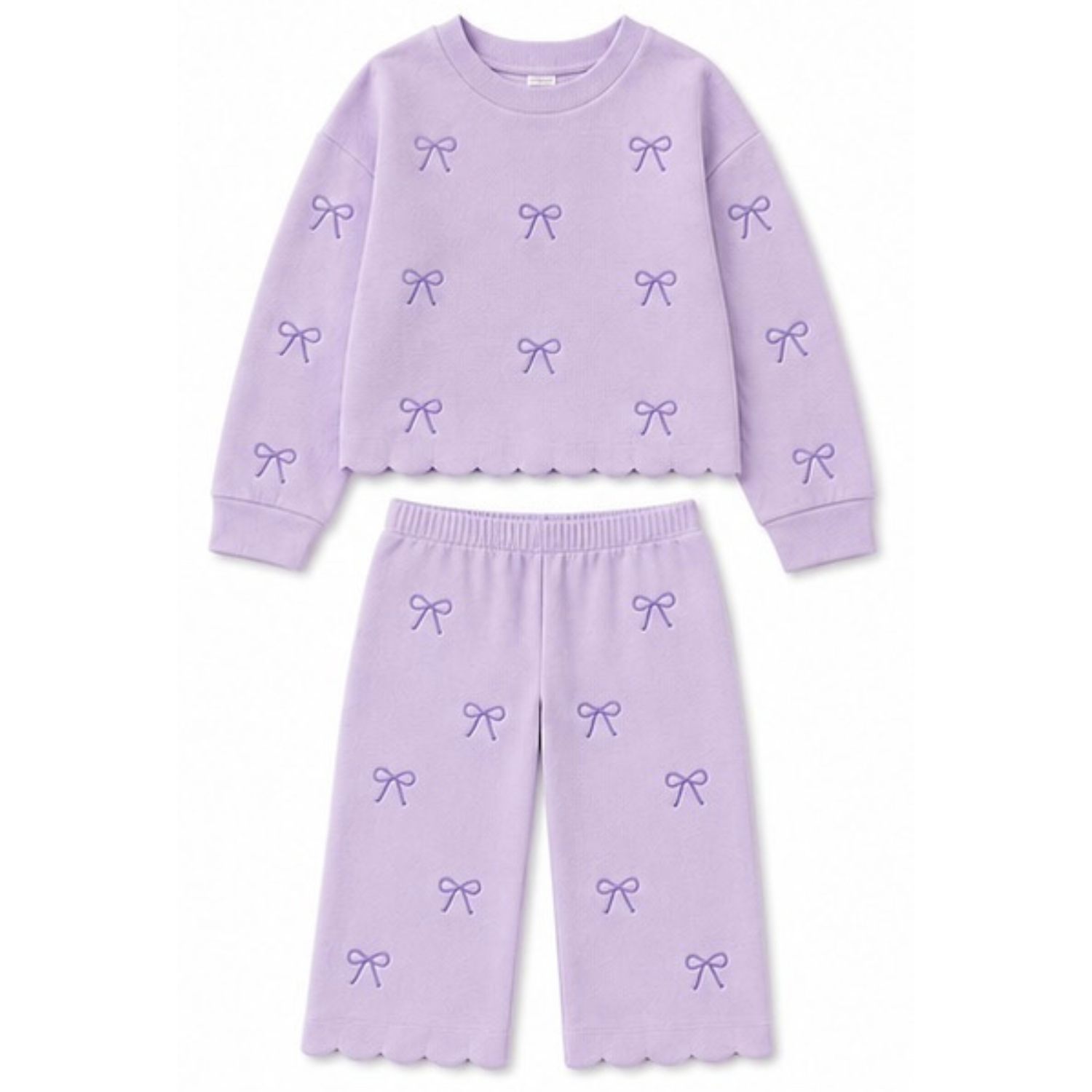Girls Violet Little Bow Set - ETA DECEMBER