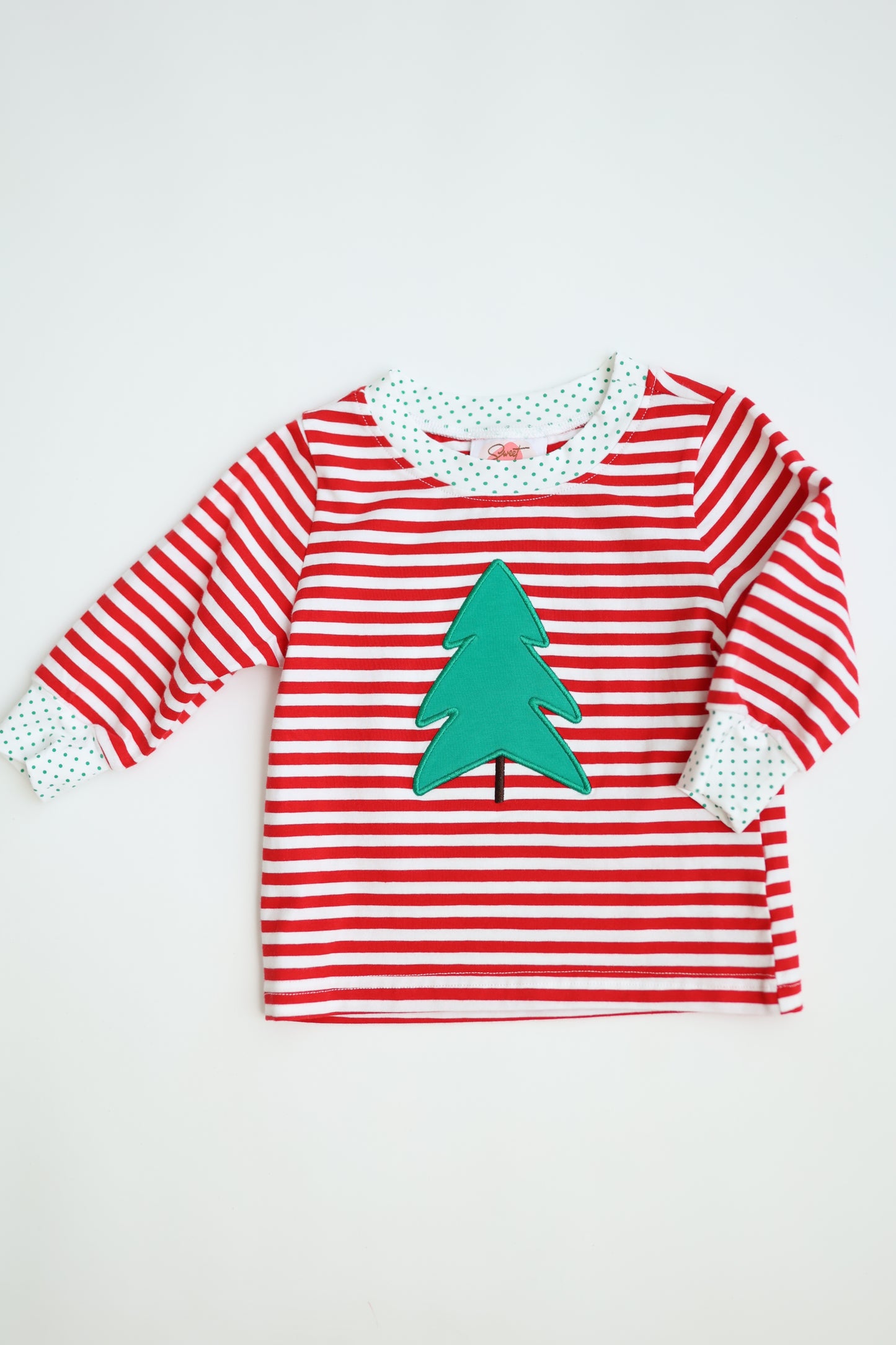 Applique Christmas Tree Collection - Boy Shirt