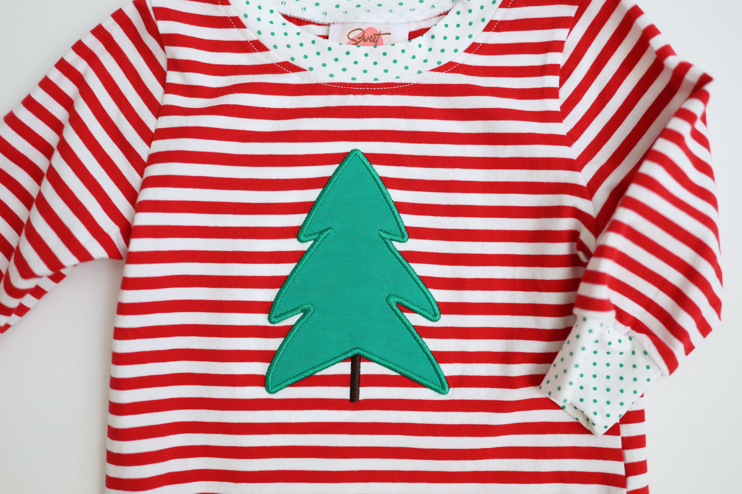 Applique Christmas Tree Collection - Boy Shirt