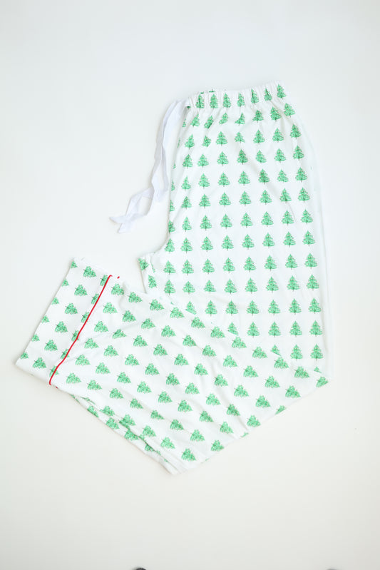 Adult Unisex Christmas Tree Pajama Pants