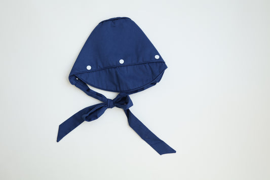 Navy Blue Bonnet