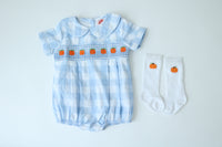 Pumpkin Boy Socks