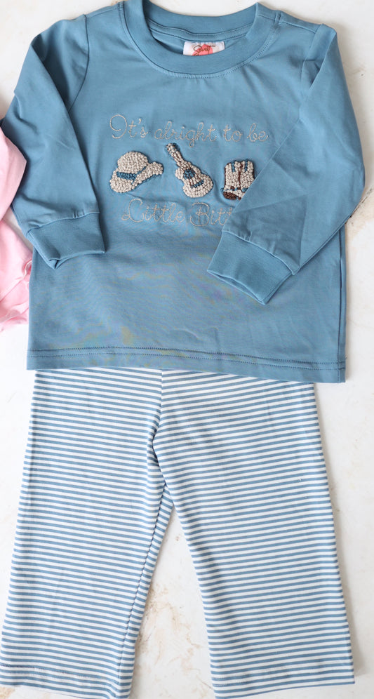 Let Them be Little Bitty Collection - Boy Pant Set