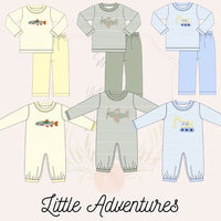 Boys Bulldozer Romper - ETA NOVEMBER