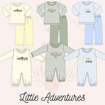 Boys Bulldozer Romper - ETA NOVEMBER