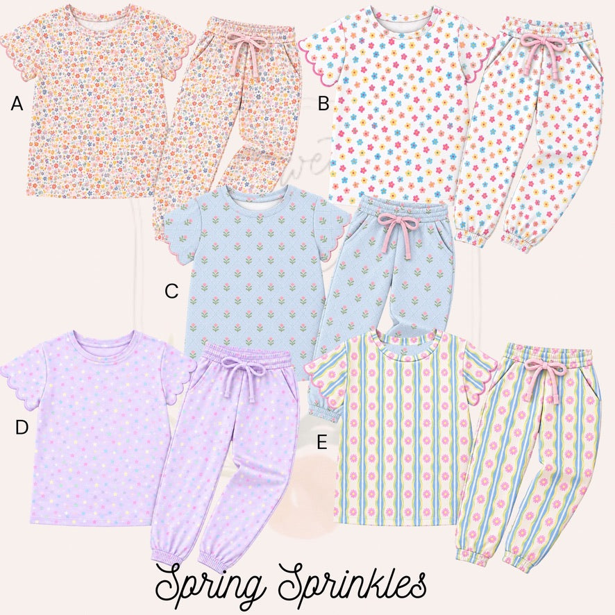 Spring Sprinkles Set in Floral Pop (B) - ETA MARCH