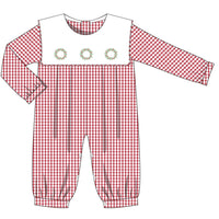 Home for the Holidays Boys Romper