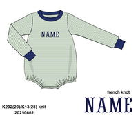 Boys Knotted Knit Bubble - NO MONO