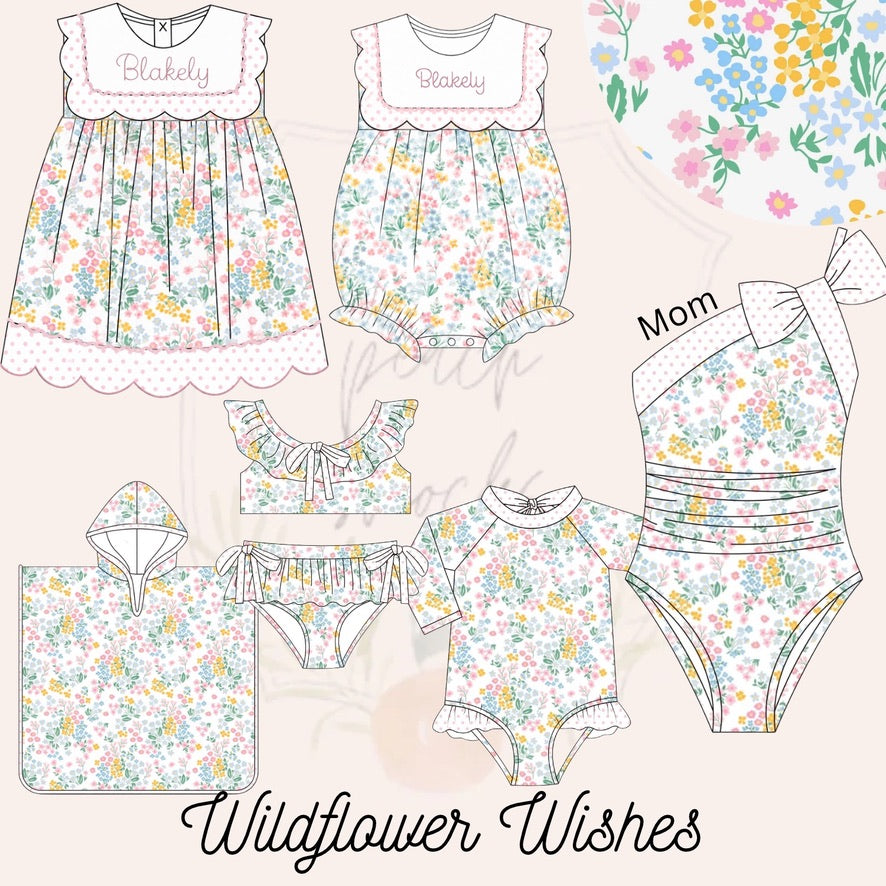 Wildflower Wishes Two-Piece Swimsuit - ETA FEBRUARY