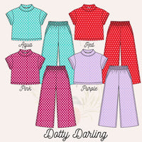 Girls Dotty Darling Sets - ETA JANUARY