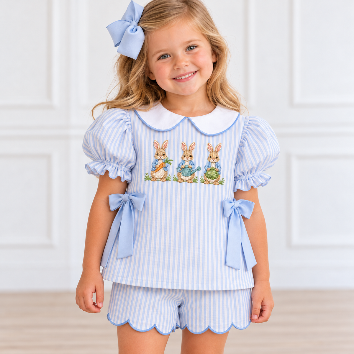 Hop Little Bunny Girls Short Set - ETA FEBRUARY