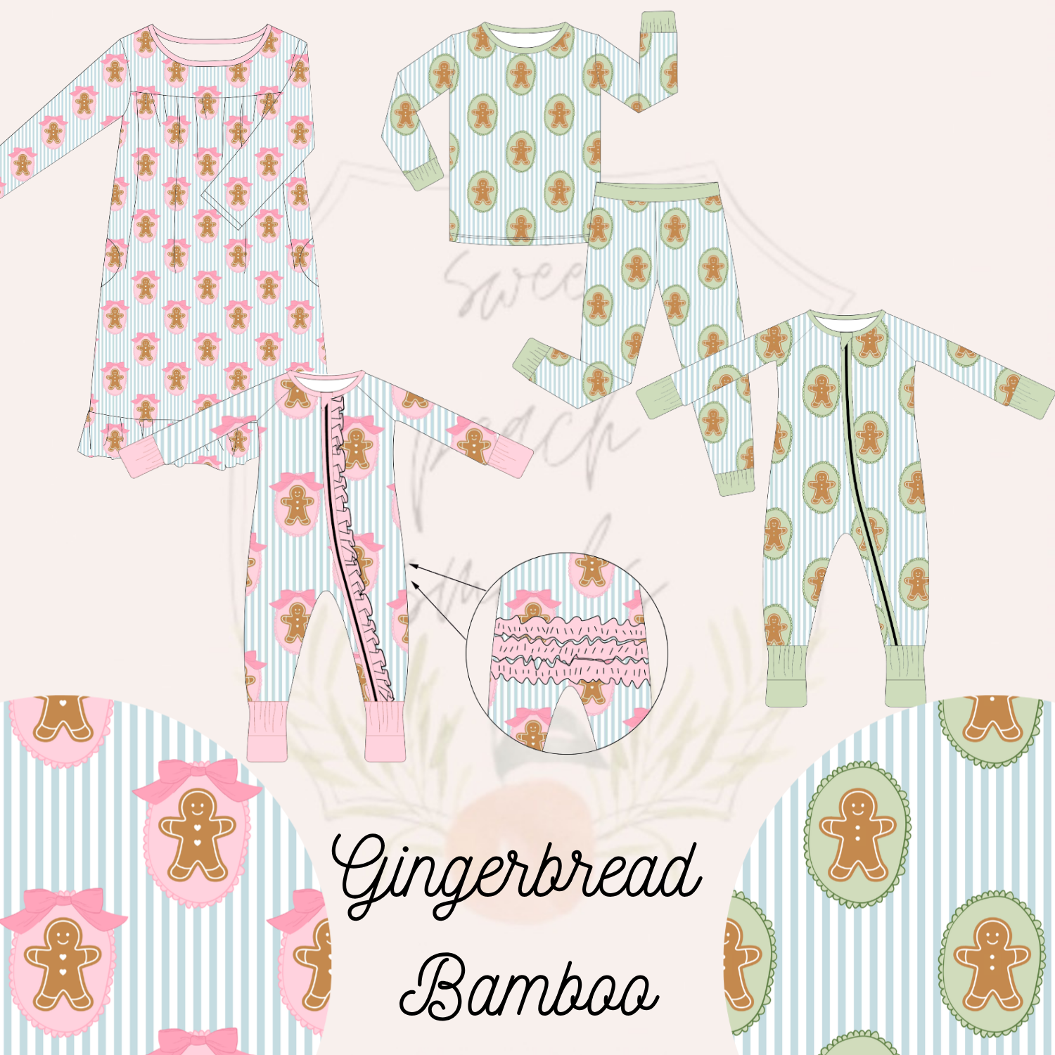 Gingerbread Bamboo Loungewear - ETA NOVEMBER