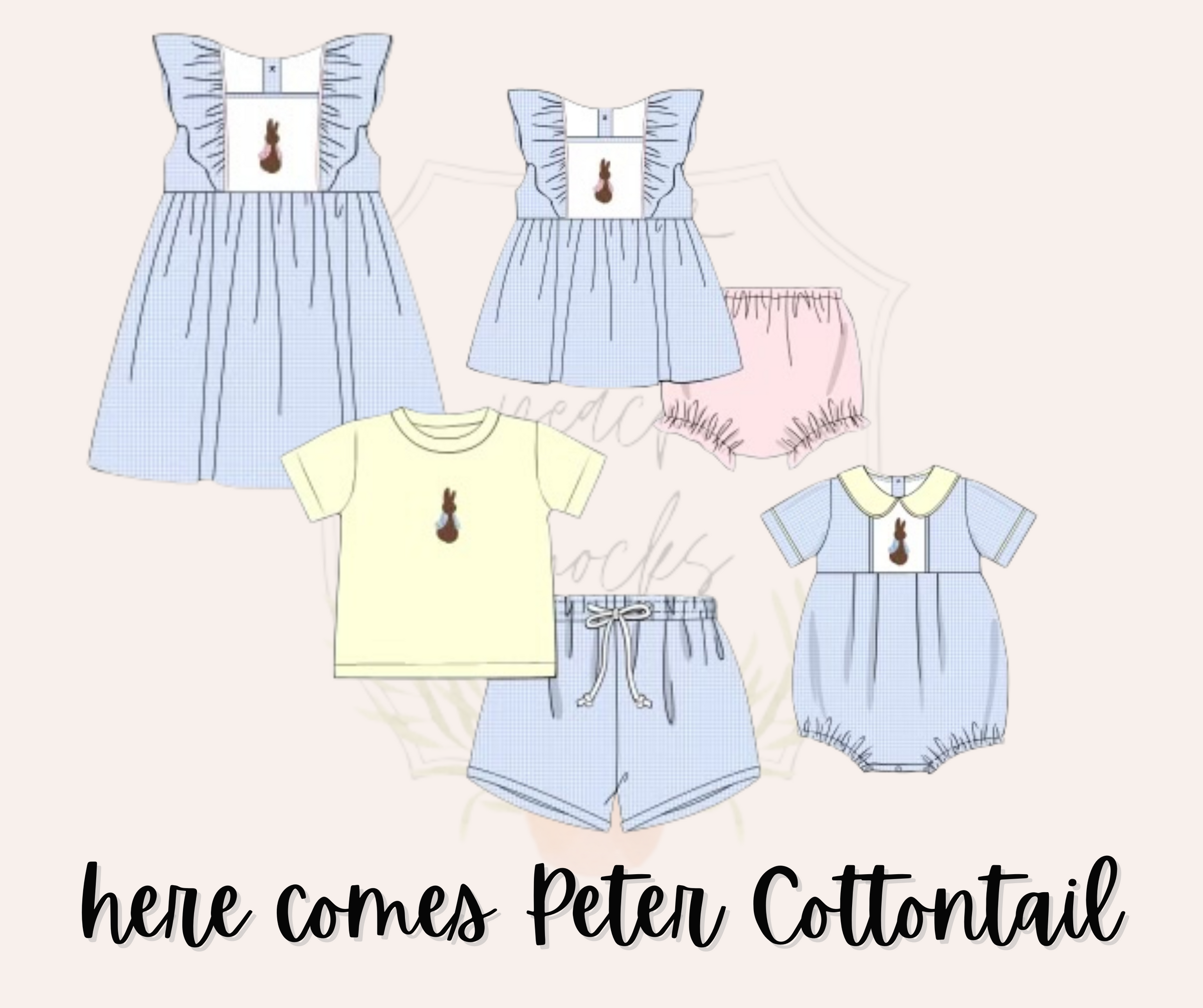 Here Comes Peter Cottontail Dress